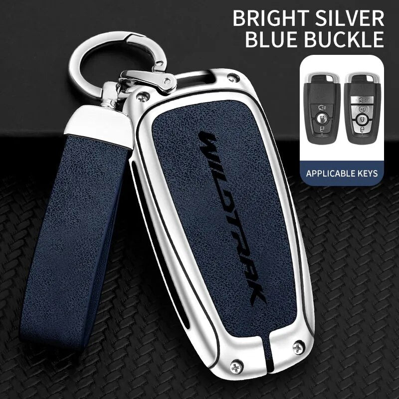 Zinc Alloy Key Case on the Ford Ranger Wildtrak, underside view