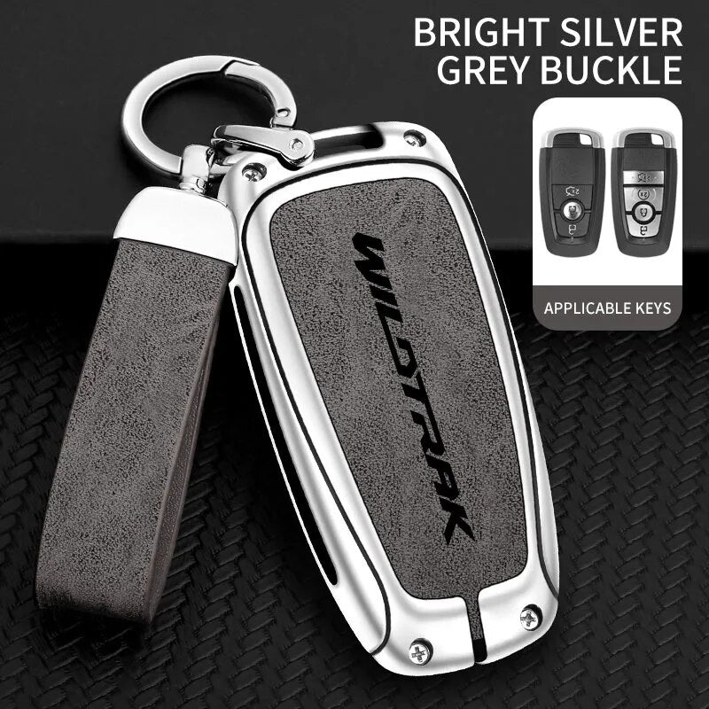 Zinc Alloy Key Case on the Ford Ranger Wildtrak, finish detail