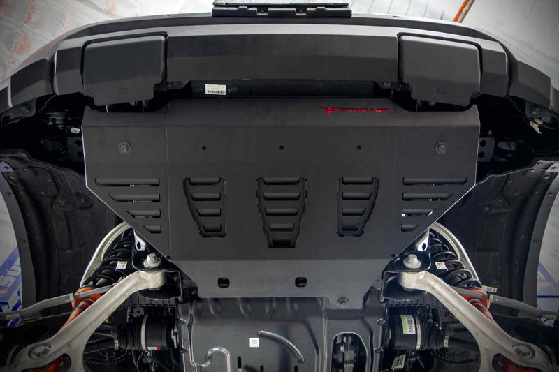 Option 4WD Bash Plate fitted to a Next Gen Ford Ranger Raptor (2022-Current)
