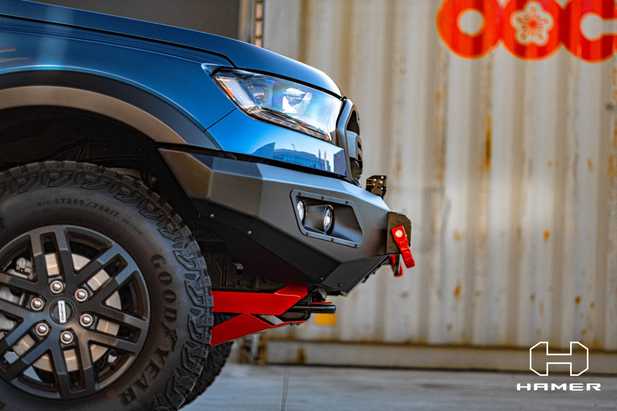 King Series Bull Bar on the Ford Ranger Raptor Gen 1, view 21