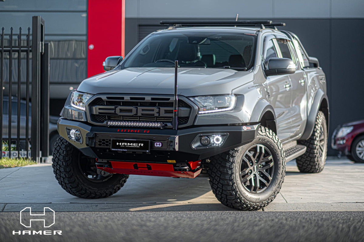 King Series Bull Bar on the Ford Ranger Raptor Gen 1, view 15