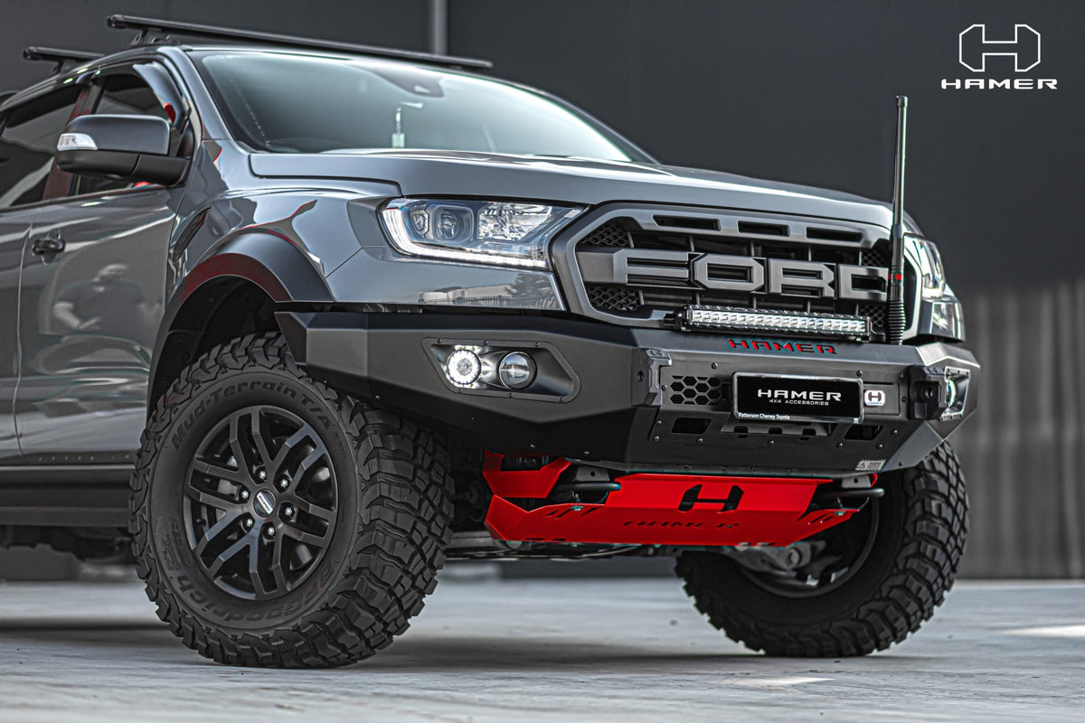 King Series Bull Bar on the Ford Ranger Raptor Gen 1, view 19