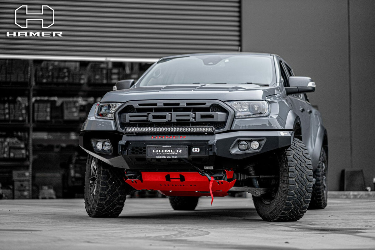 King Series Bull Bar on the Ford Ranger Raptor Gen 1, view 28