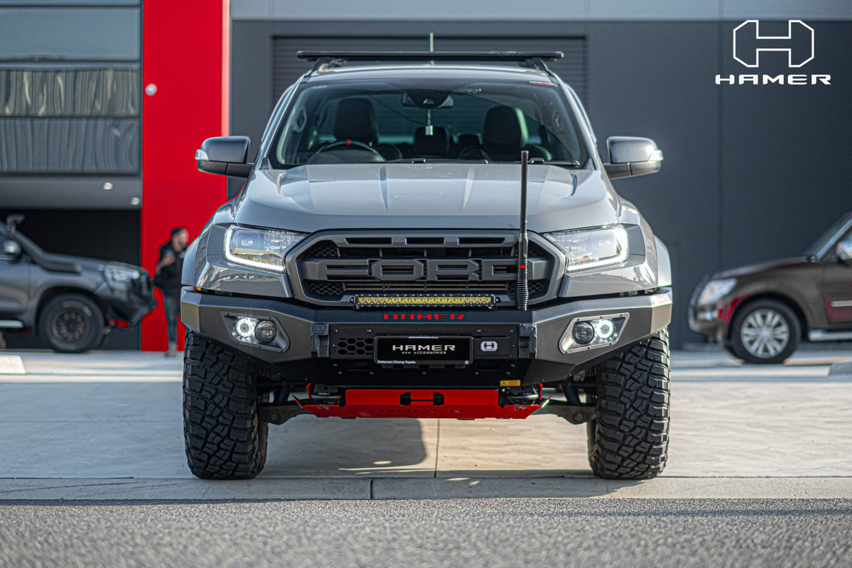 King Series Bull Bar on the Ford Ranger Raptor Gen 1, view 17