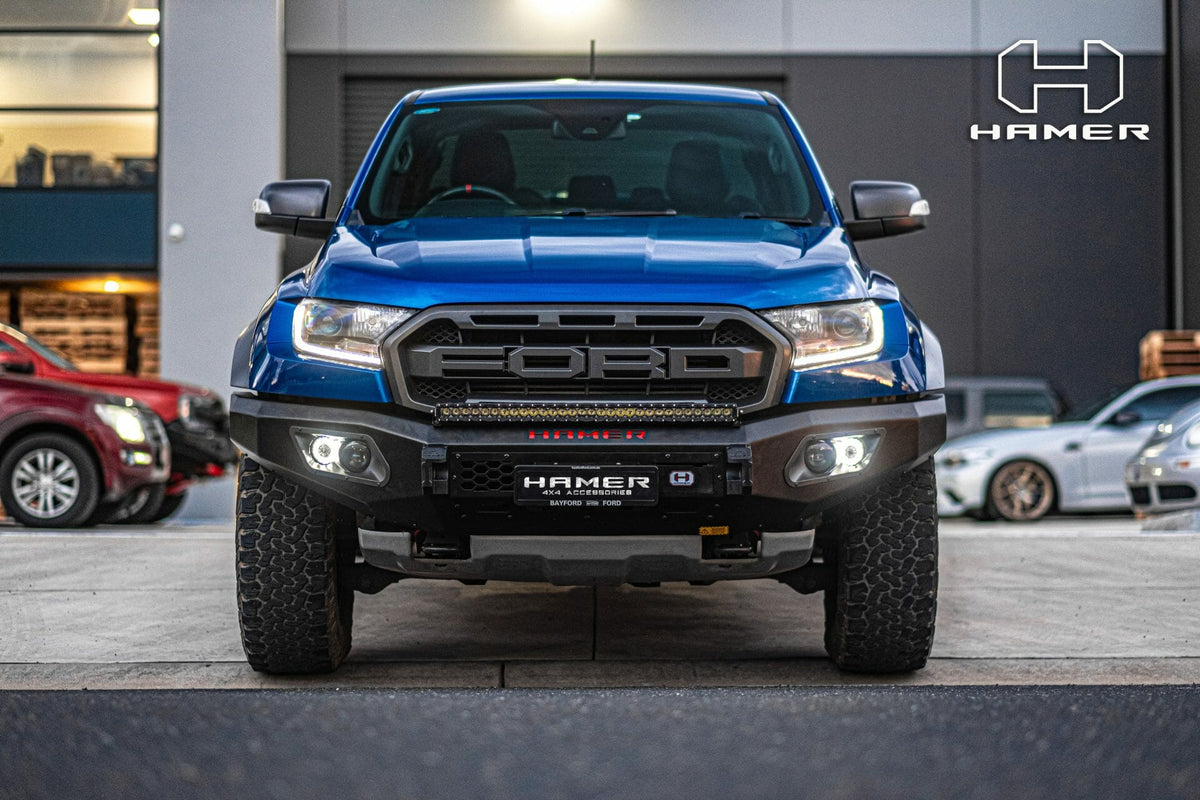 King Series Bull Bar on the Ford Ranger Raptor Gen 1, view 12