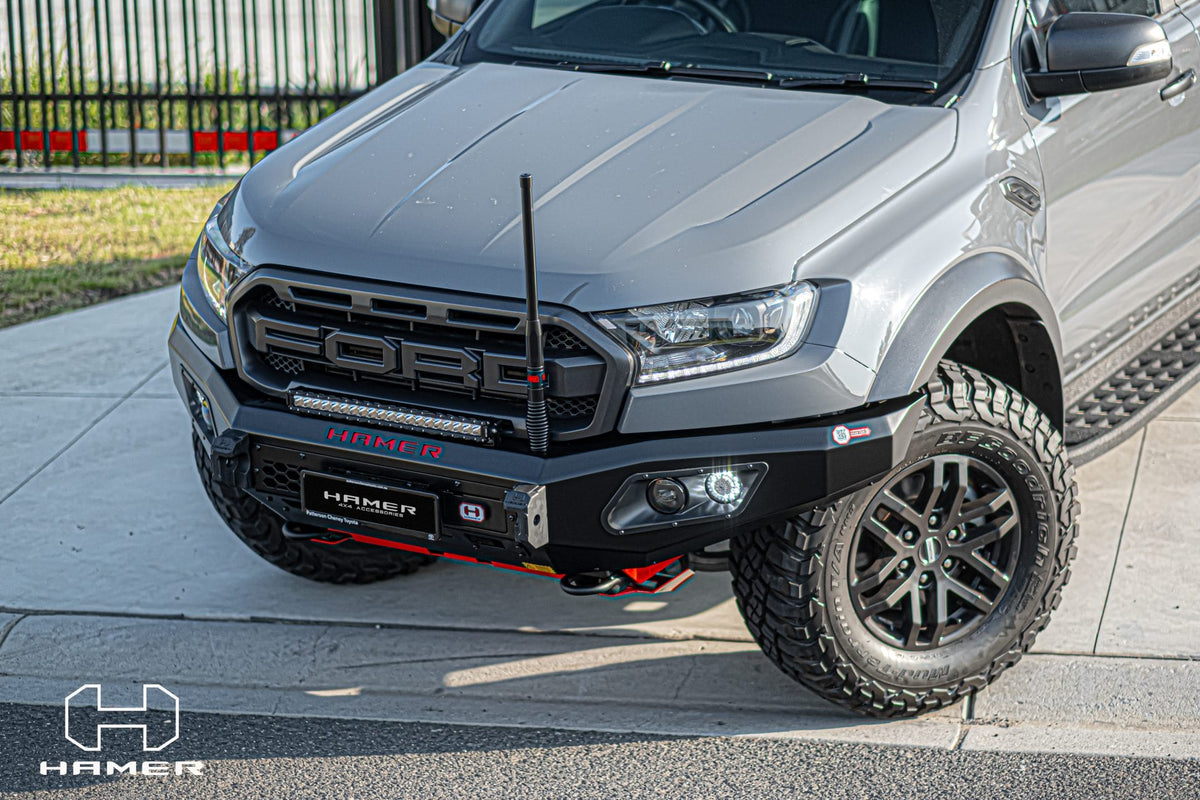 King Series Bull Bar on the Ford Ranger Raptor Gen 1, view 16