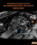 Fuel Manager Pre-Filter & Provent Next Gen Ranger Catch Can Kit (V6 Ranger + Everest)PerformanceNXG