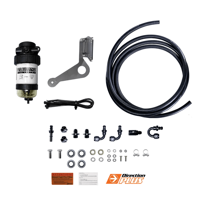 V6 Catch Can & Pre-Filter Kit on the Next Gen Ford Ranger, side view