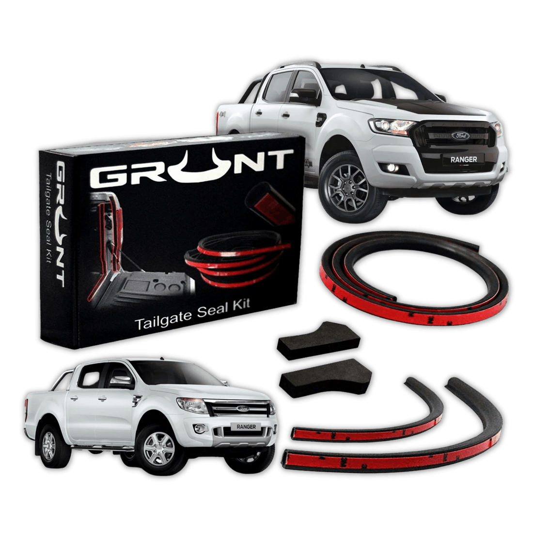 GRUNT 4X4 FORD RANGER TAILGATE SEAL KIT VEHICLES FITTED W/ TUB LINER (PX1, PX2, PX3)OtherNXG