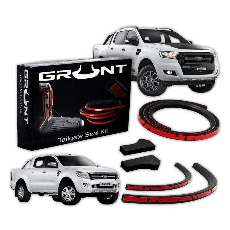 Grunt 4x4 Tailgate Seal Kit fitted to a Ford Ranger PX1/PX2/PX3 (2011-2022)