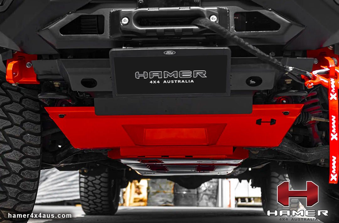 Atlas Bull Bar on the Next Gen Ford Ranger & Everest, angled view