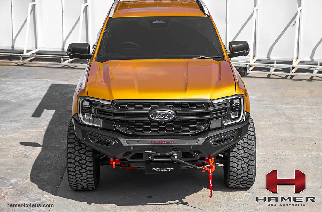 Atlas Bull Bar on the Next Gen Ford Ranger & Everest, side view