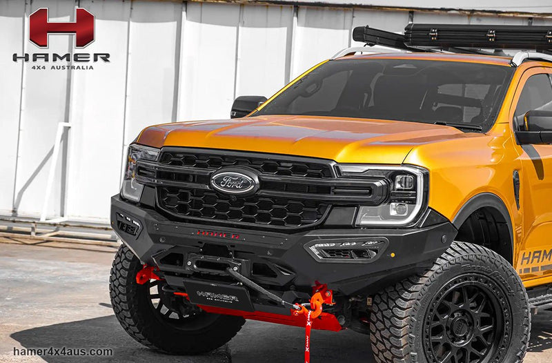 Hamer 4x4 Atlas Bull Bar fitted to a Next Gen Ford Ranger & Everest (2022-Current)
