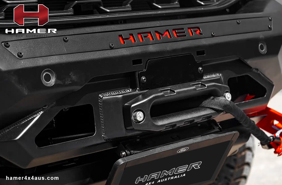 Atlas Bull Bar on the Next Gen Ford Ranger & Everest, finish detail