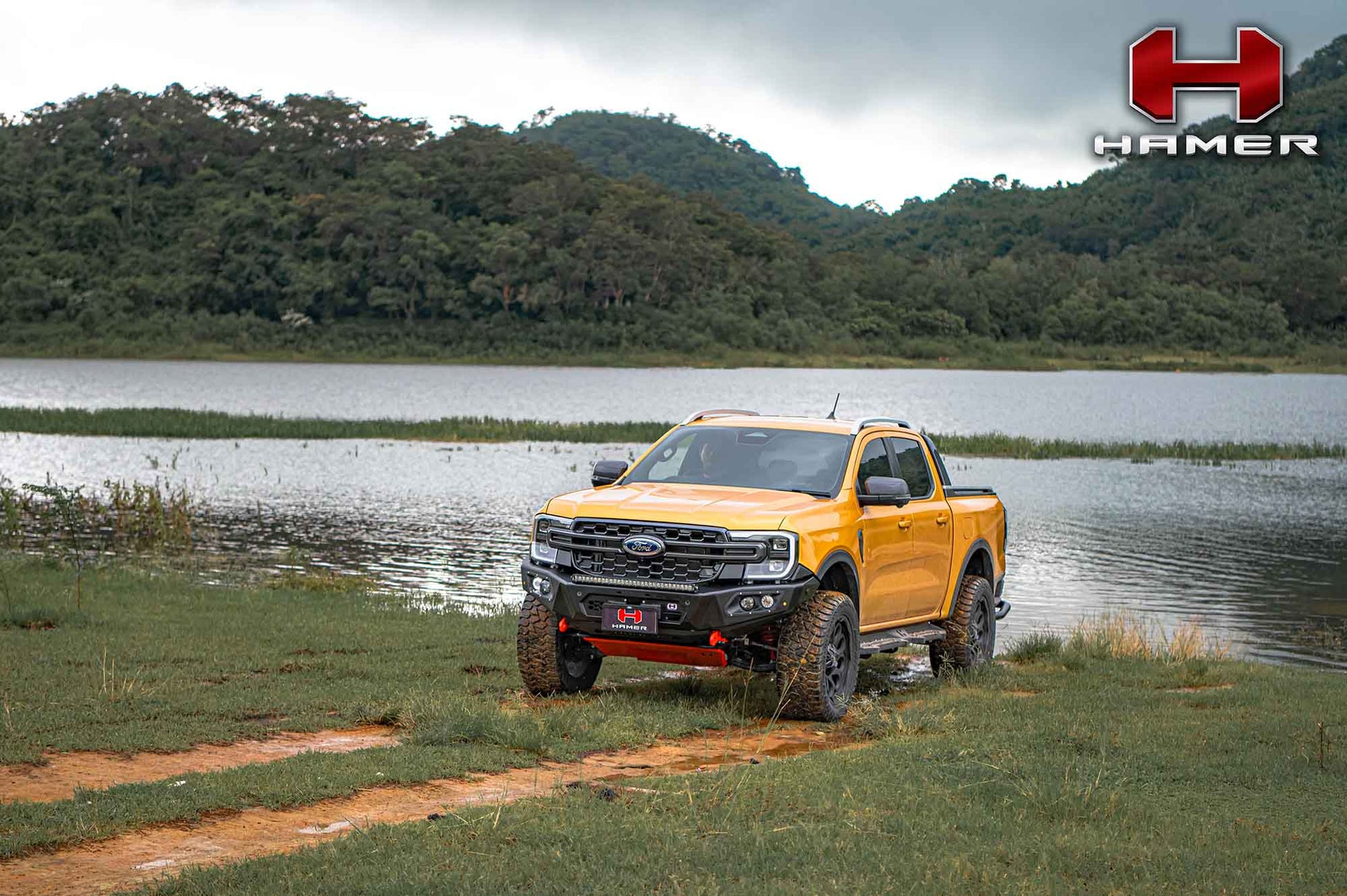 Hamer Bull Bar (No Loop) to suit Next Gen Ranger/EverestBull BarNXG