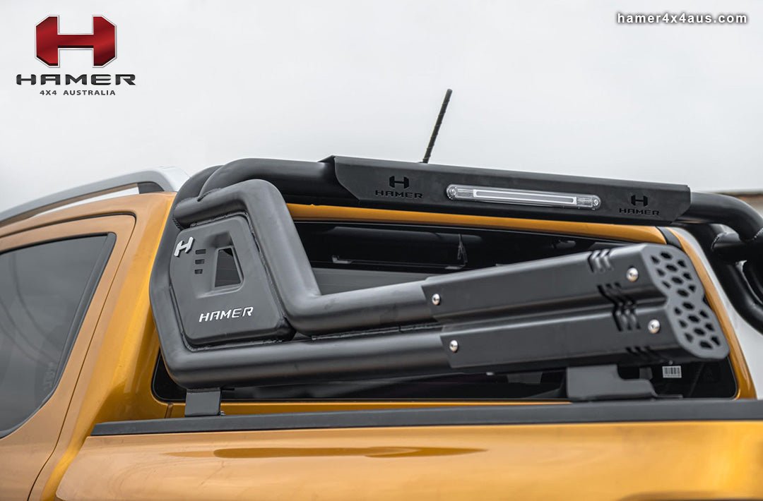 Night Fury Sports Bar on the Next Gen Ford Ranger & Raptor, mounting detail