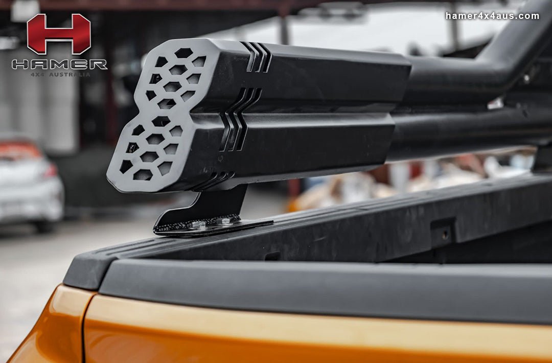 Night Fury Sports Bar on the Next Gen Ford Ranger & Raptor, fitted on the vehicle
