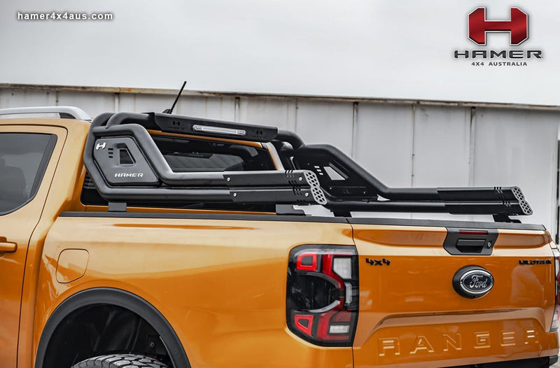Hamer Night Fury Sports Bar fitted to a Next Gen Ford Ranger & Raptor (2022-Current)
