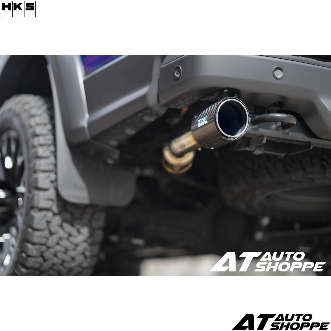 HKS Next Gen Raptor Exhaust Muffler (Dual Carbon Tip)PerformanceNXG