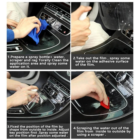 Interior PPF to suit Ford Ranger (XLT - Up, Raptor)InteriorNXG