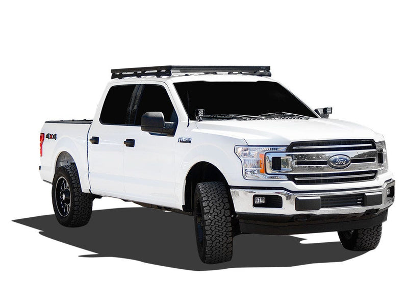 Ford F-150 Crew Cab (2009-Current) Slimline II Roof Rack Kit / Low Profile - Front Runner