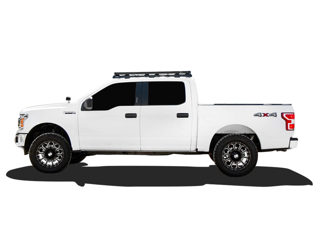 Ford F-150 Crew Cab (2009-Current) Slimline II Roof Rack Kit / Low Profile - Front Runner - view 2