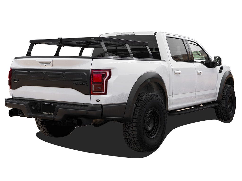 Ford F-150 6.5ft (2015-Current) Roll Top Slimline II Load Bed Rack Kit - Front Runner