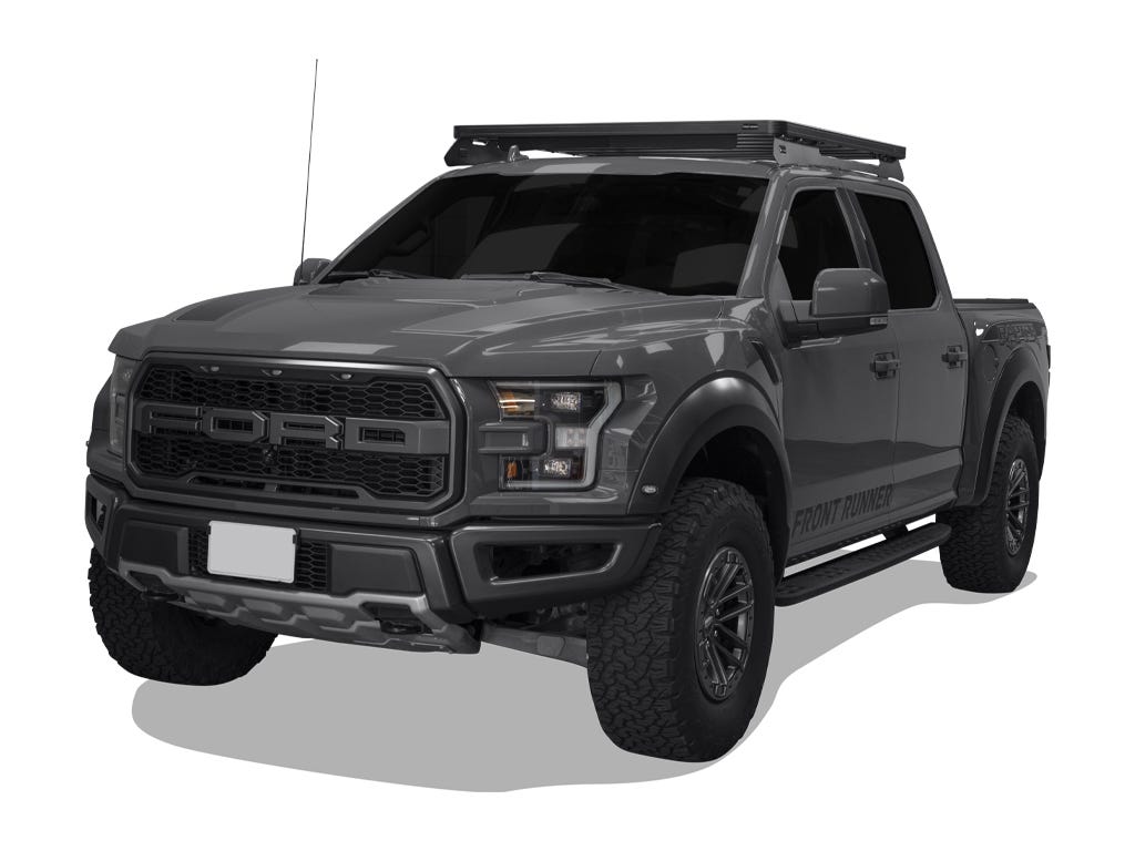 Ford F-150 Crew Cab (2009-Current) Slimline II Roof Rack Kit - Front Runner