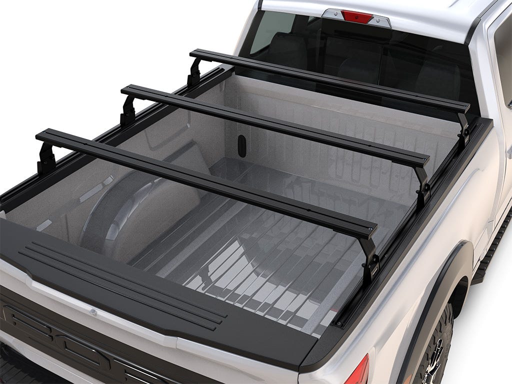 Ford F-150 6.5ft Super Crew (2009-Current) Triple Load Bar Kit - Front Runner - view 2