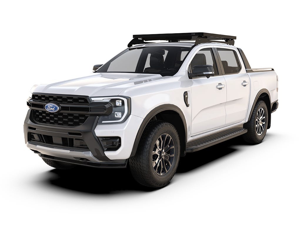 Next Gen Ford Ranger Wildtrak/Raptor Double Cab (2022-Current) Slimline II Roof Rack Kit - Front Runner