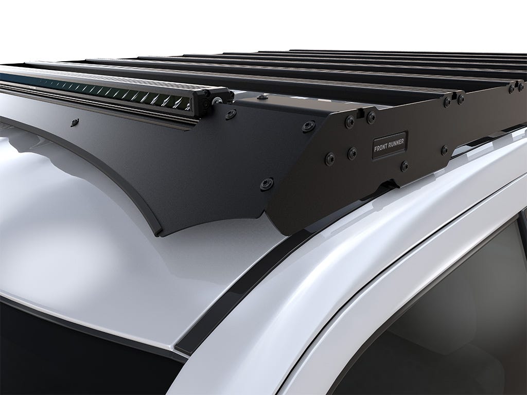 Ford F-150 Super Crew (2021-Current) Slimsport Roof Rack Kit / Lightbar Ready - Front Runner - view 3
