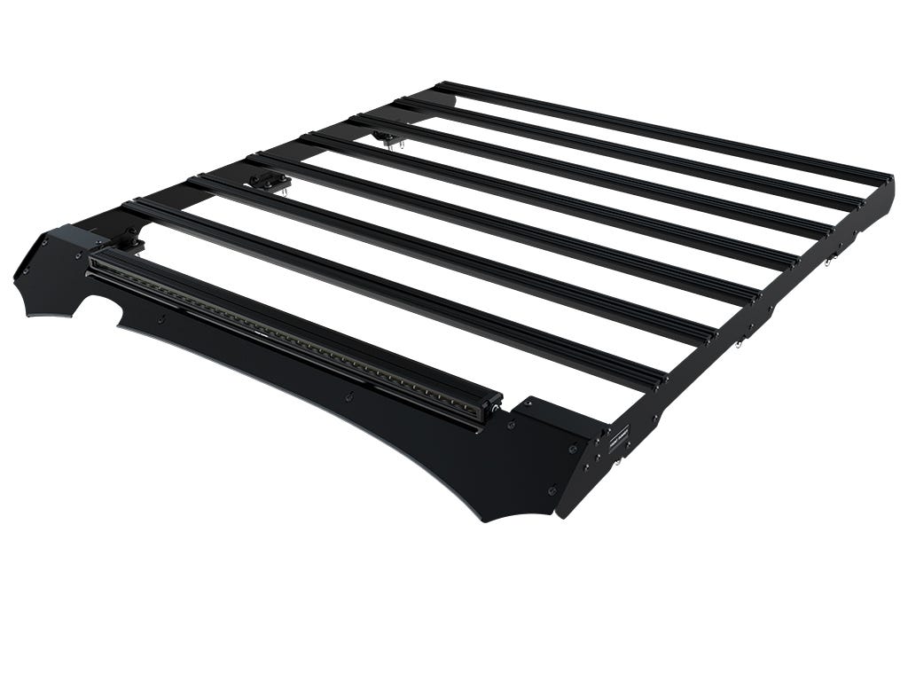 Ford F-150 Super Crew (2015-2020) Slimsport Roof Rack Kit / Lightbar Ready - Front Runner - view 4