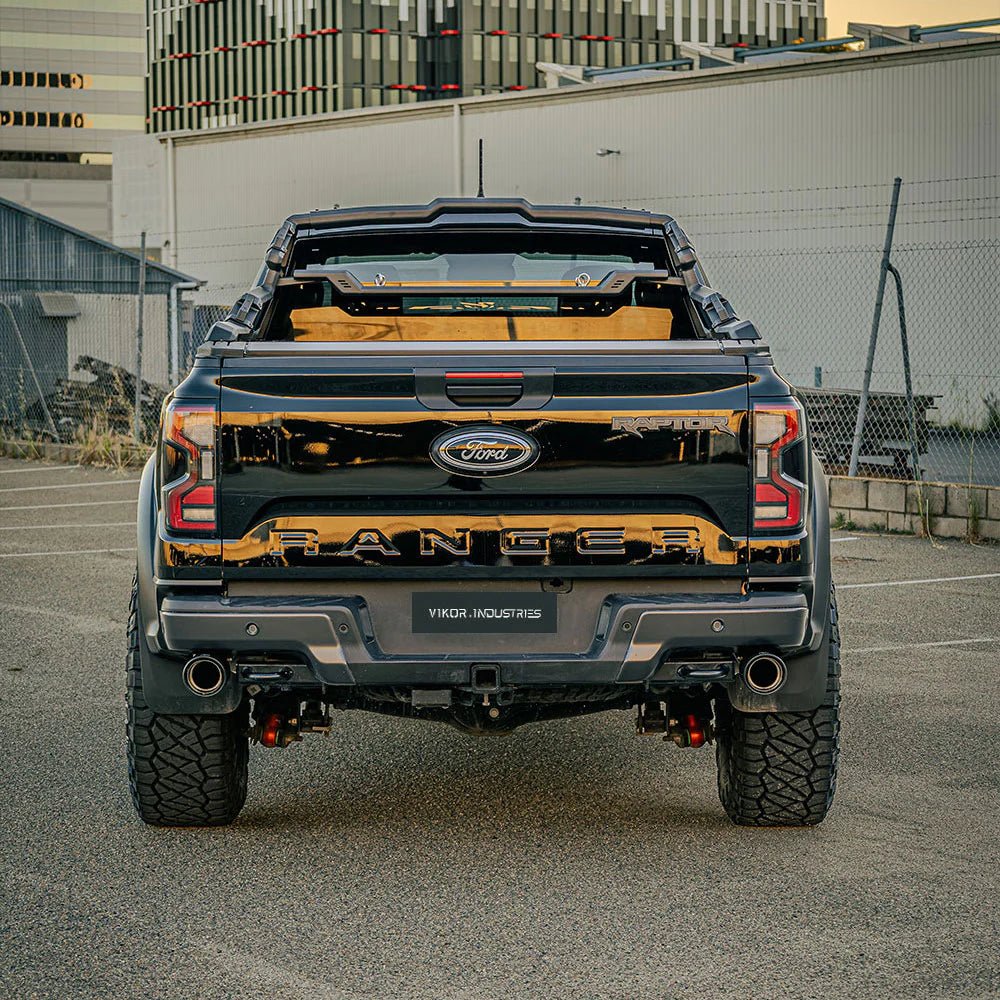 Maverick Sports Bar on the Next Gen Ford Ranger & Raptor, rear three-quarter view