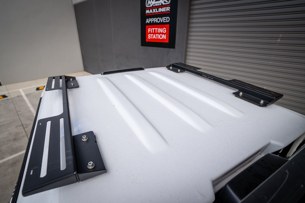 NXG Maxliner Canopy Tray Bracket fitted to a Next Gen Ford Ranger (2022-Current)