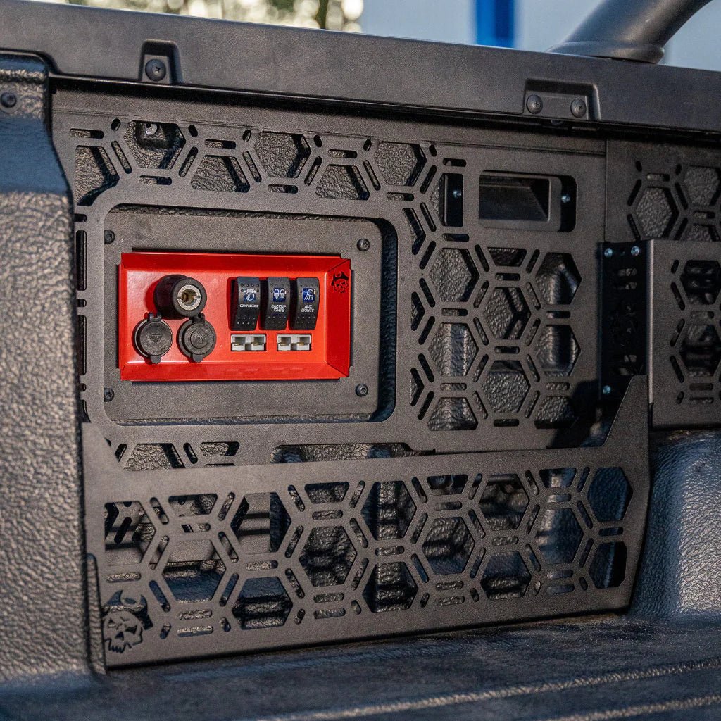 Pirate Camp Co Molle Storage Pocket fitted to a Next Gen Ford Ranger & Raptor (2022+)
