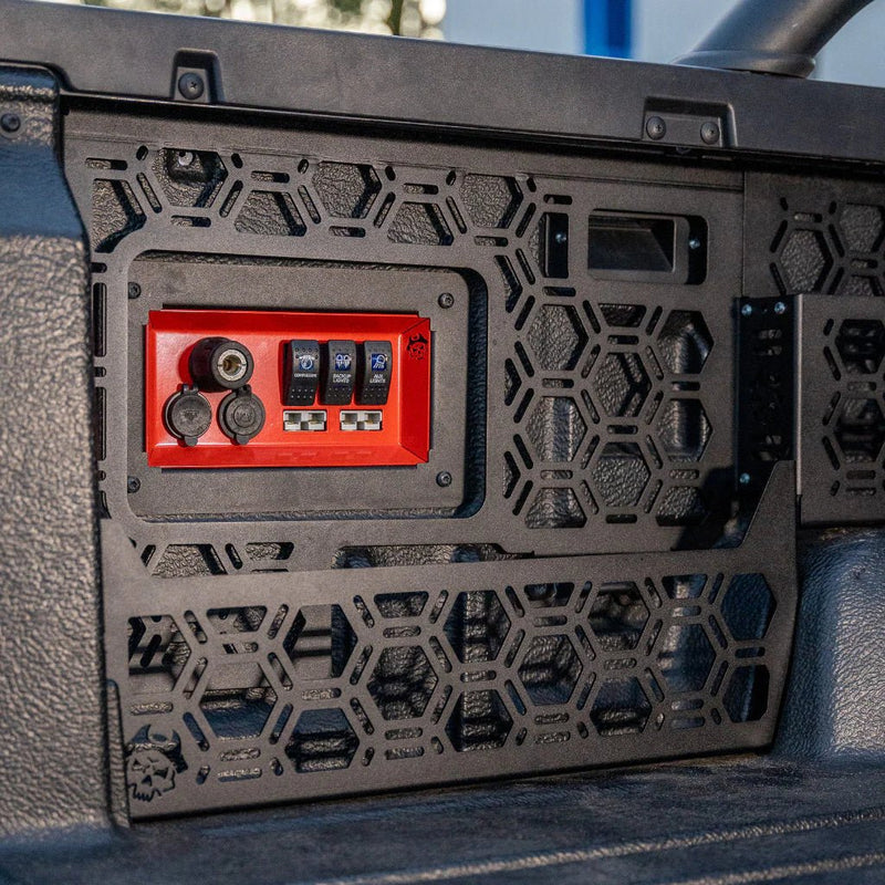 Pirate Camp Co Molle Storage Pocket fitted to a Next Gen Ford Ranger & Raptor (2022+)