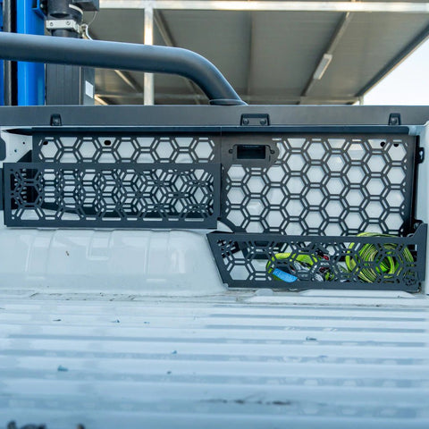 MOLLE PANEL WITH STORAGE POCKETS TO SUIT THE SPRAY IN TUB LINER FOR NEXT GEN RANGER OR RAPTOR 2022+OtherNXG