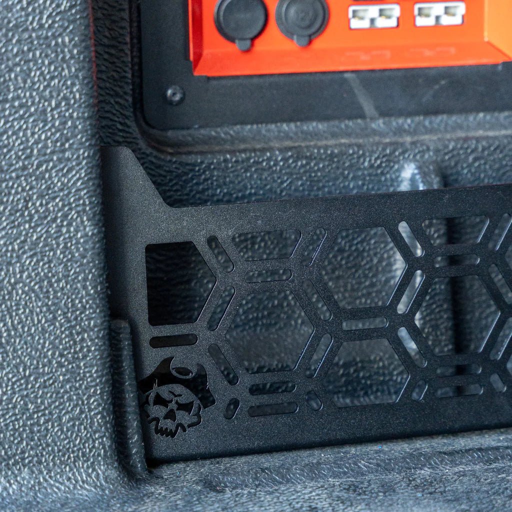 Molle Storage Pockets on the Next Gen Ford Ranger & Raptor, mounting detail