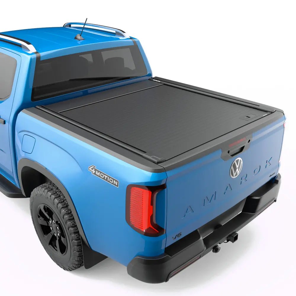 RollTrac Manual Cover for the Volkswagen Amarok NF, fitted on the vehicle