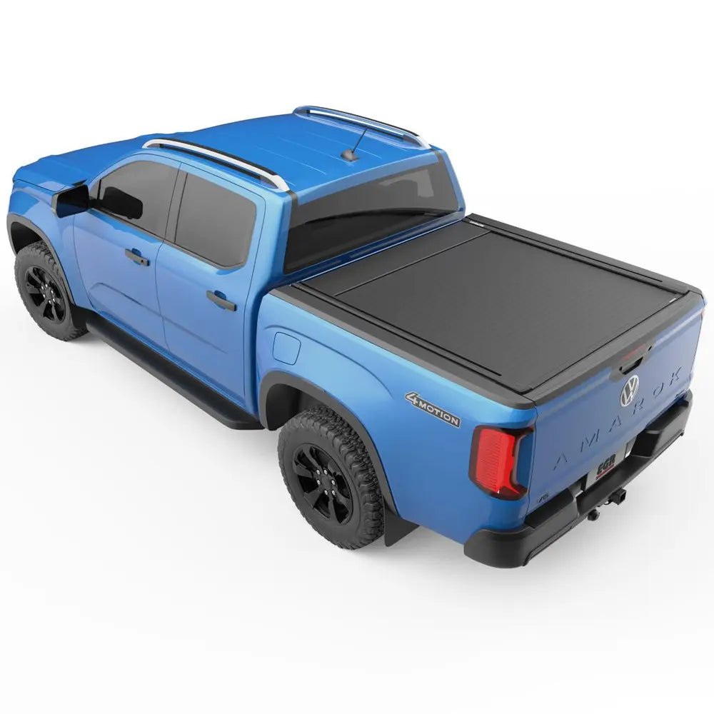RollTrac E3 Roller Shutter for the Volkswagen Amarok NF, fitted on the vehicle