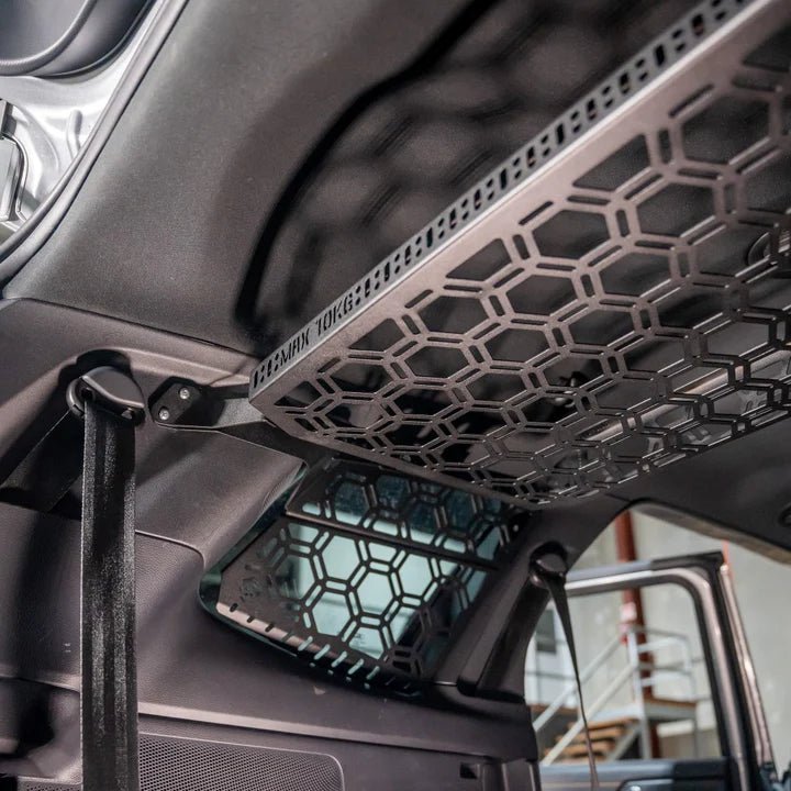 Roof Parcel Shelf for the Next Gen Ford Everest, fitted on the vehicle