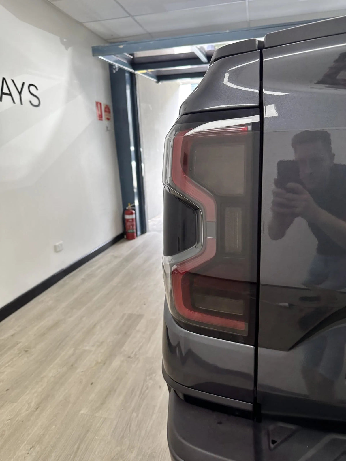 Tail Light Overlays for the Next Gen Ford Ranger, side view