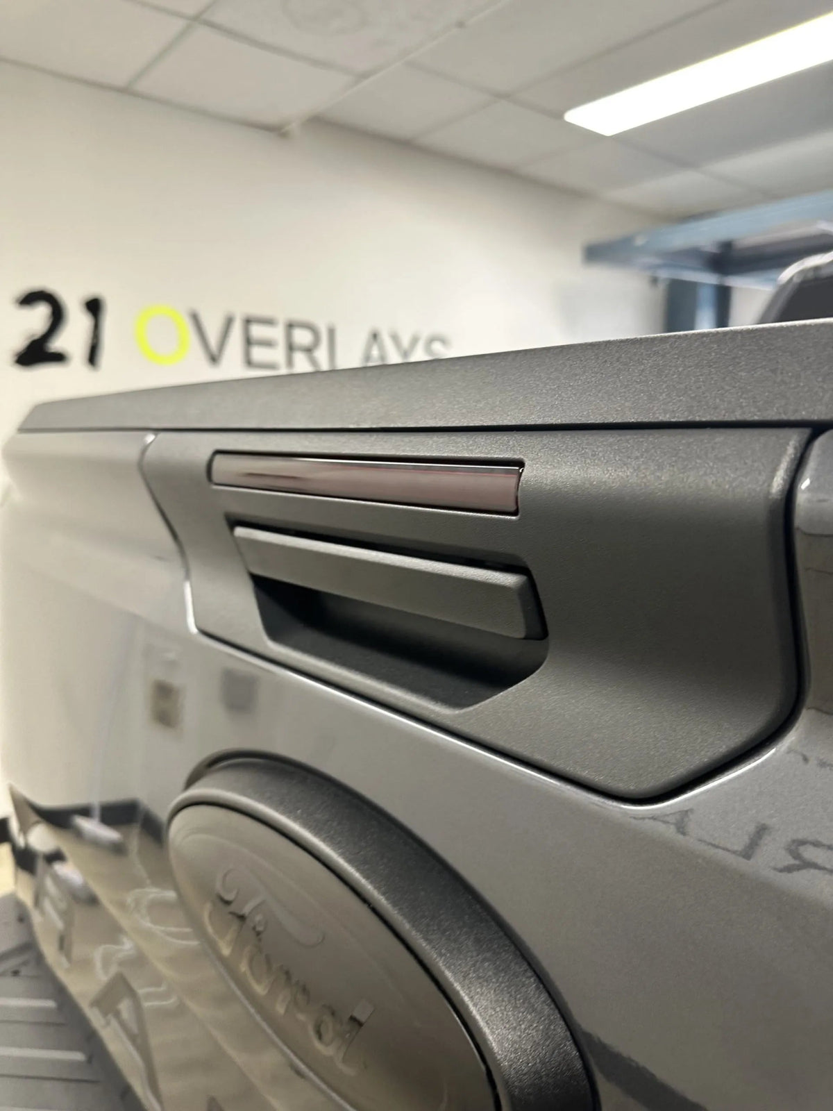 Brake Light Overlay for the Next Gen Ford Ranger, side view