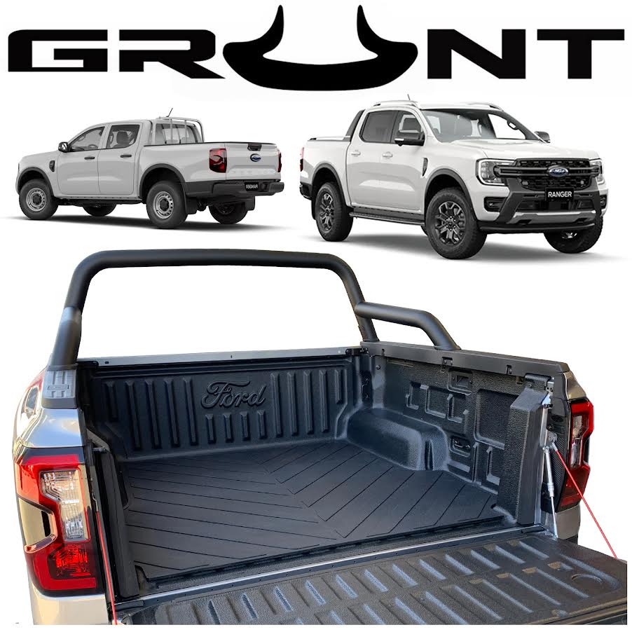 Rubber Tub Mat for the Next Gen Ford Ranger, close up detail