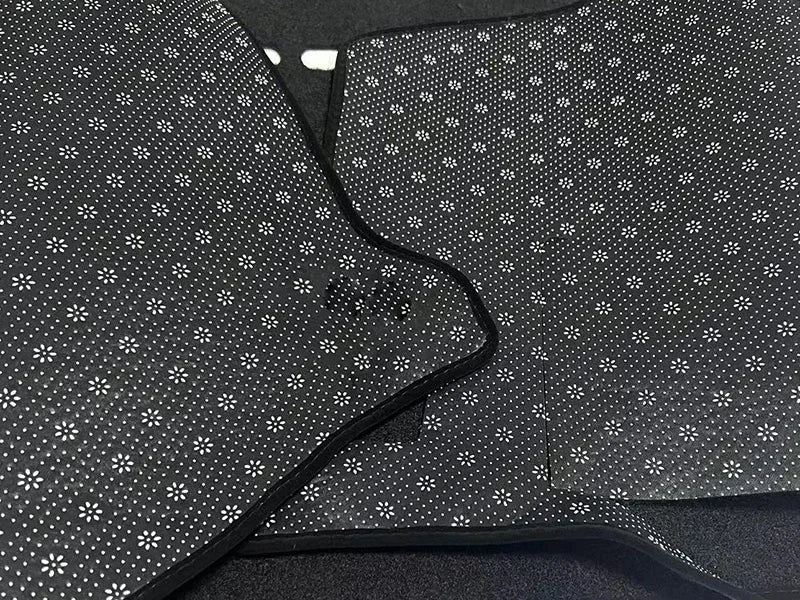 Dash Mat Cover for the Next Gen Ford Ranger, installed detail