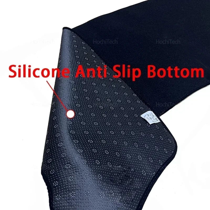 Dash Mat Cover for the Next Gen Ford Ranger, top down view