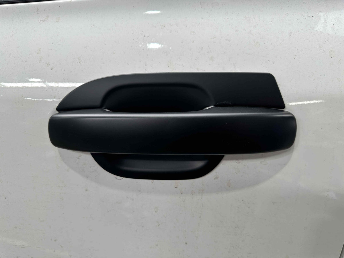 Door Handle Covers for the Next Gen Ford Ranger, fitted on the vehicle