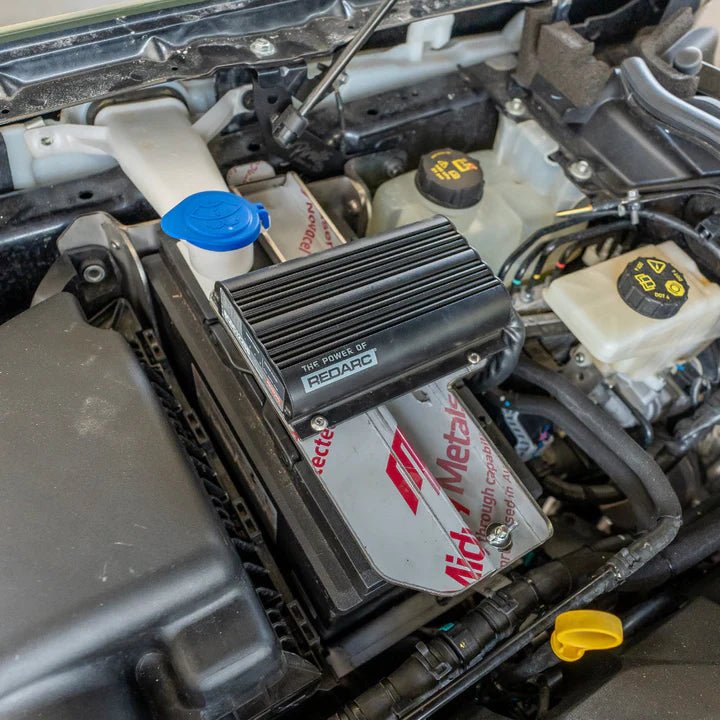Dual Battery Tray for the Next Gen Ford Ranger, side view