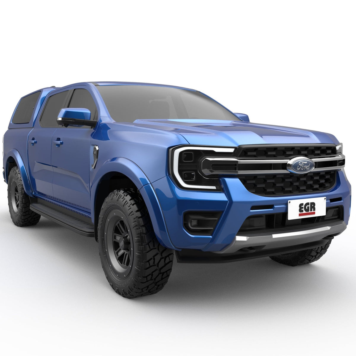 Fender Flares (Painted) for the Next Gen Ford Ranger, mounting detail