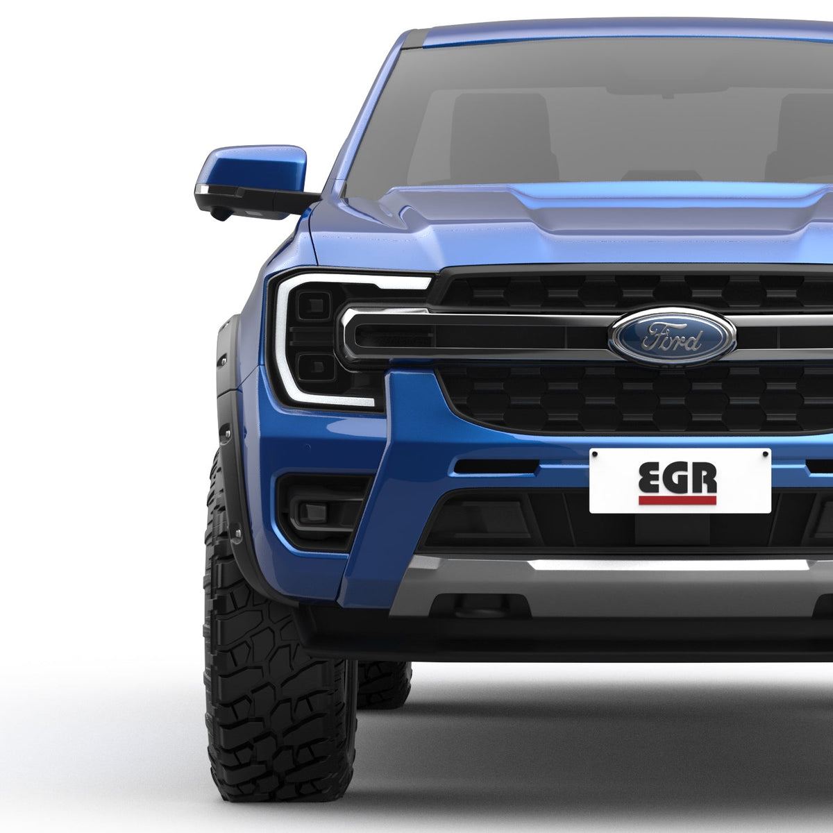 EGR Fender Flares (Matte Black) for the Next Gen Ford Ranger